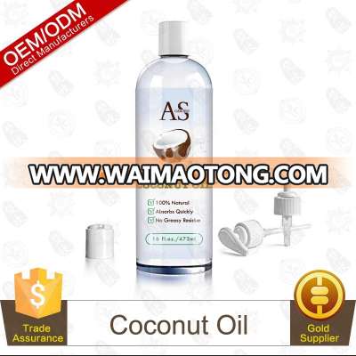 Hot sale wholesale private label virgin coconut oil price