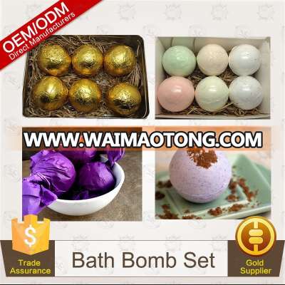 Fizzing Aromatherapy Bath Bombs