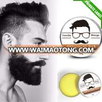 Private Label Moisturizing Cream Beard Care Organic Mens Beard Balm